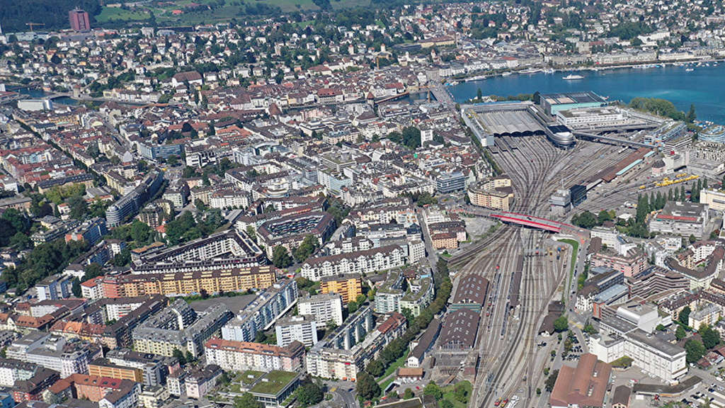 Bild Stadt Luzern zum Masterplan Raum Bahnhof Luzern