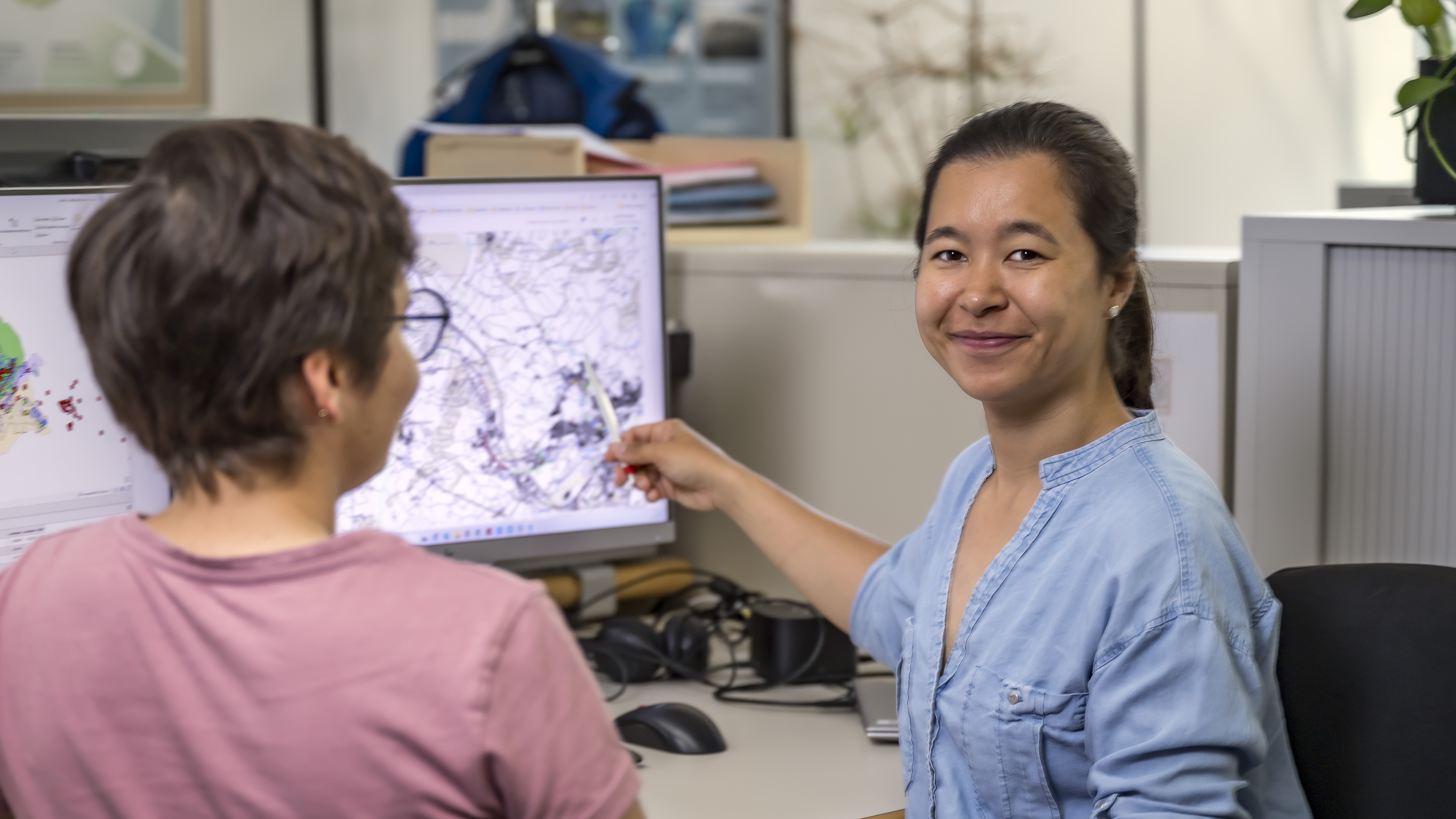 Jaqueline Boog, Geoinformation