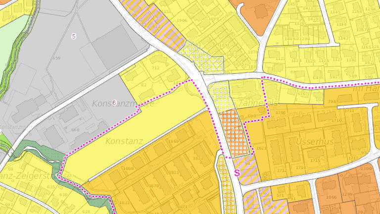 Geoinformation Geodaten, Nutzungsplanung